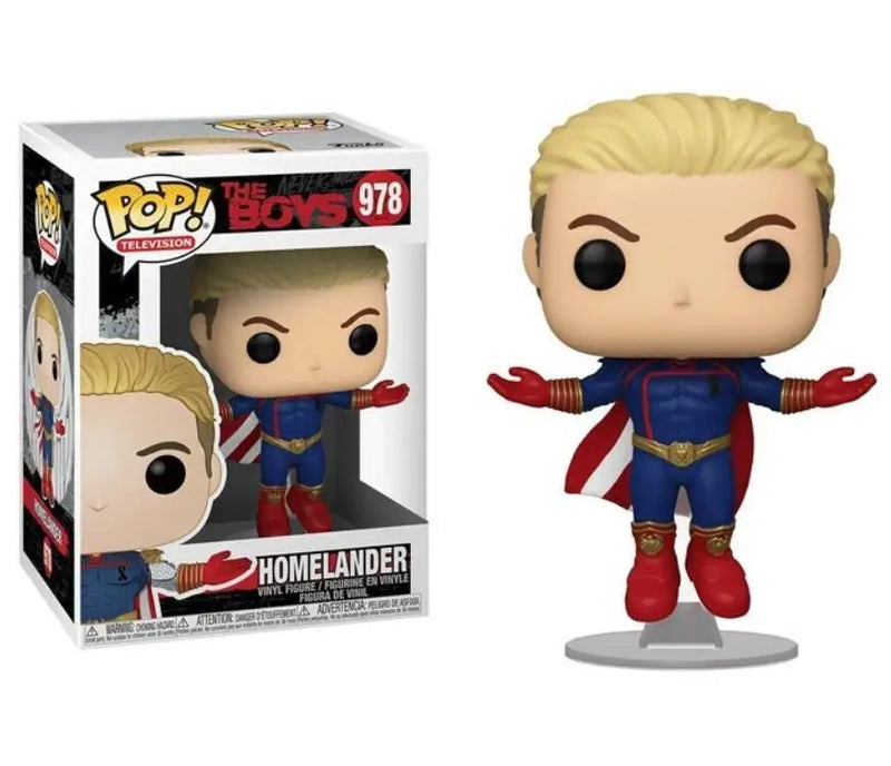 Funko Pop do Homelander, Capitão Pátria, da série "The Boys"!